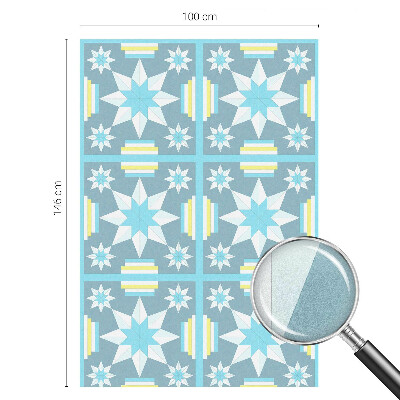 Samolepicí protisluneční fólie na okna Hvězdný vzor