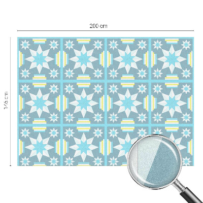 Samolepicí protisluneční fólie na okna Hvězdný vzor