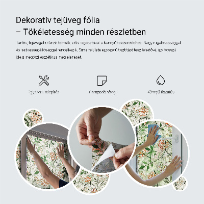 Samolepicí protisluneční fólie na okna Hvězdný vzor