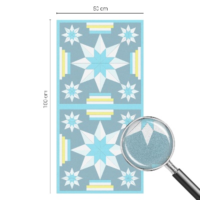 Samolepicí protisluneční fólie na okna Hvězdný vzor