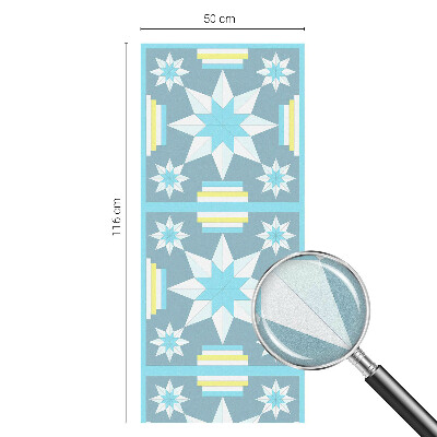 Samolepicí protisluneční fólie na okna Hvězdný vzor