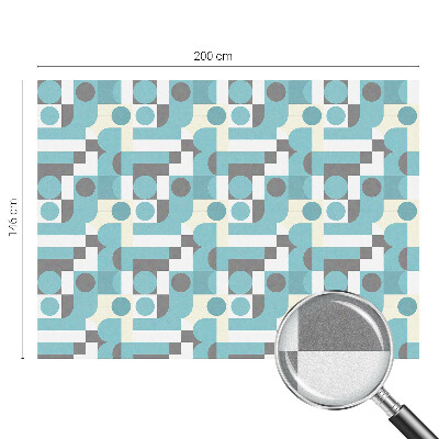 Zatmavovací fólie na okna Geometrické vzory