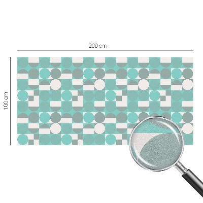 Samolepicí protisluneční fólie na okna Geometrické tvary