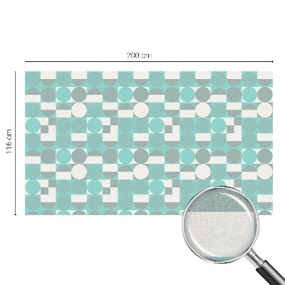 Samolepicí protisluneční fólie na okna Geometrické tvary