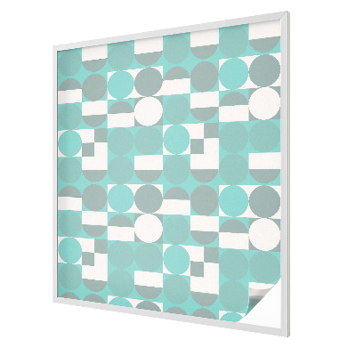 Samolepicí protisluneční fólie na okna Geometrické tvary