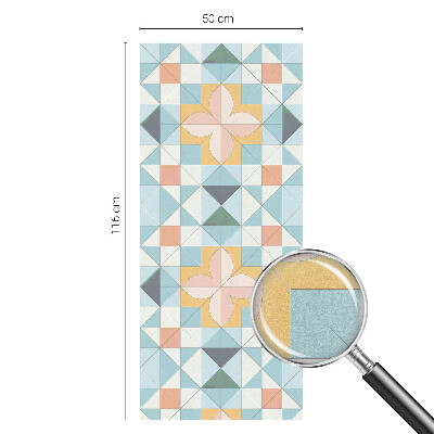 Zatmavovací fólie na okna Barevná geometrie