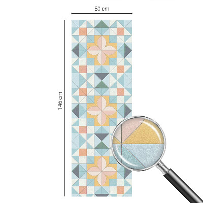 Zatmavovací fólie na okna Barevná geometrie