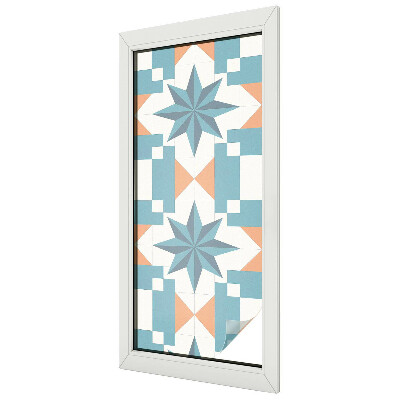 Samolepicí protisluneční fólie na okna Modré hvězdy