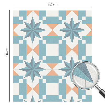 Samolepicí protisluneční fólie na okna Modré hvězdy