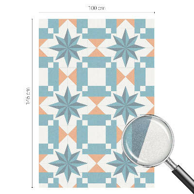 Samolepicí protisluneční fólie na okna Modré hvězdy