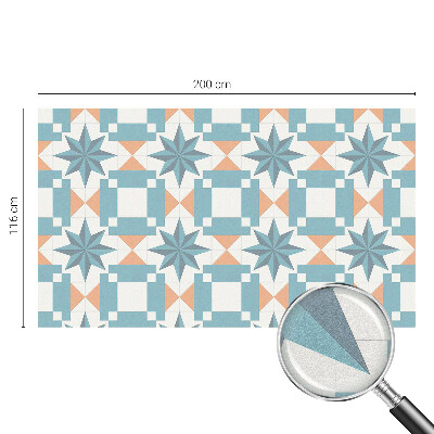 Samolepicí protisluneční fólie na okna Modré hvězdy