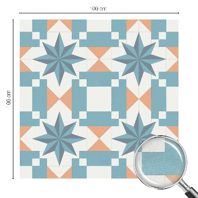 Samolepicí protisluneční fólie na okna Modré hvězdy