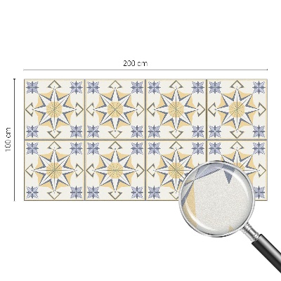 Zatmavovací fólie na okna Geometrické hvězdy