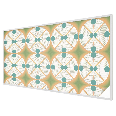 Samolepicí protisluneční fólie na okna Geometrická harmonie