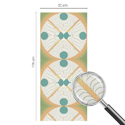 Samolepicí protisluneční fólie na okna Geometrická harmonie