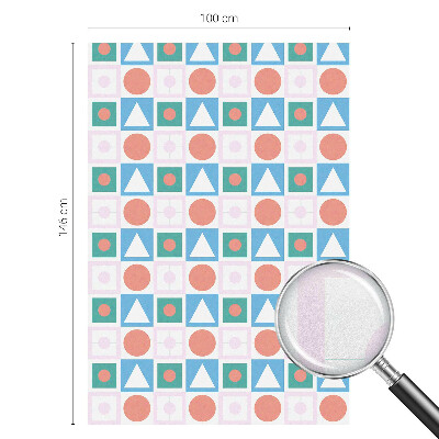 Samolepicí protisluneční fólie na okna Abstraktní vzory