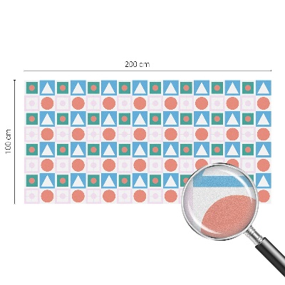 Samolepicí protisluneční fólie na okna Abstraktní vzory