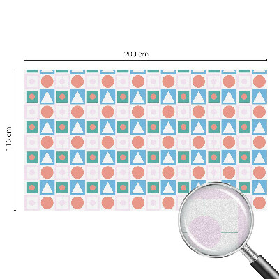 Samolepicí protisluneční fólie na okna Abstraktní vzory