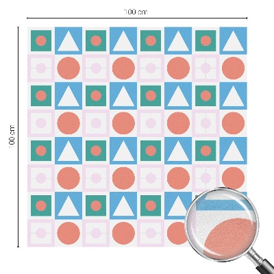 Samolepicí protisluneční fólie na okna Abstraktní vzory
