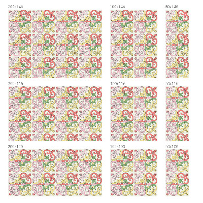 Dekorativní mléčná fólie na sklo Květinové ornamenty