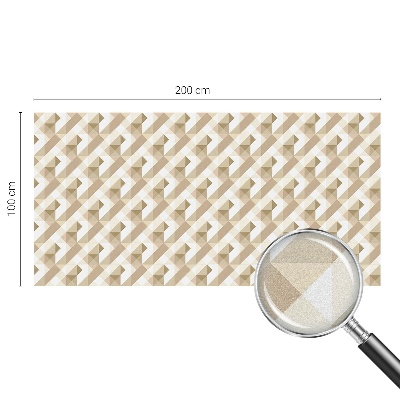 Zatmavovací fólie na okna Trojúhelníkové vzory