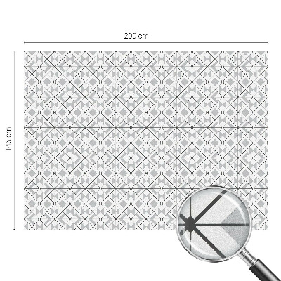 Samolepicí protisluneční fólie na okna Geometrické vzory