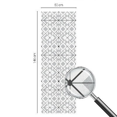 Samolepicí protisluneční fólie na okna Geometrické vzory