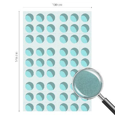 Samolepicí fólie na okna vitráž Moderní kola