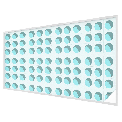 Samolepicí fólie na okna vitráž Moderní kola