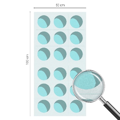 Samolepicí fólie na okna vitráž Moderní kola