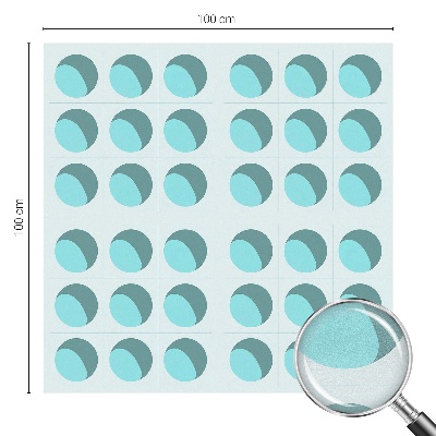 Samolepicí fólie na okna vitráž Moderní kola