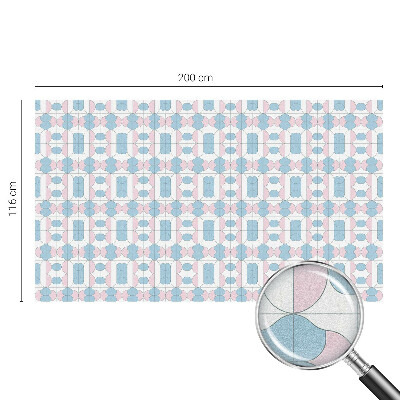 Samolepicí fólie na okna vitráž Pastelové vzory