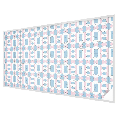 Samolepicí fólie na okna vitráž Pastelové vzory