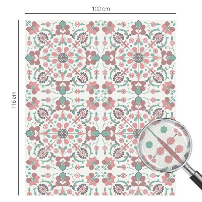Zatmavovací fólie na okna Květinová harmonie