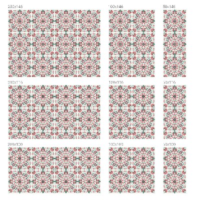 Zatmavovací fólie na okna Květinová harmonie