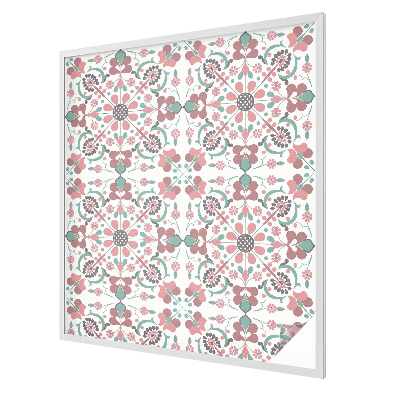 Zatmavovací fólie na okna Květinová harmonie