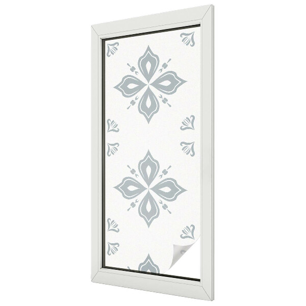 Samolepicí fólie na okna vitráž Geometrická symetrie