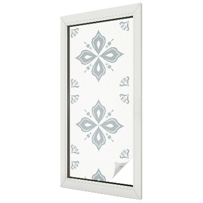 Samolepicí fólie na okna vitráž Geometrická symetrie