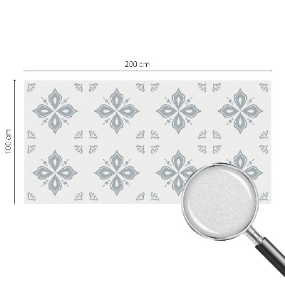 Samolepicí fólie na okna vitráž Geometrická symetrie