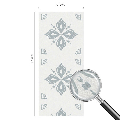 Samolepicí fólie na okna vitráž Geometrická symetrie