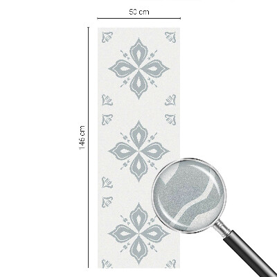 Samolepicí fólie na okna vitráž Geometrická symetrie