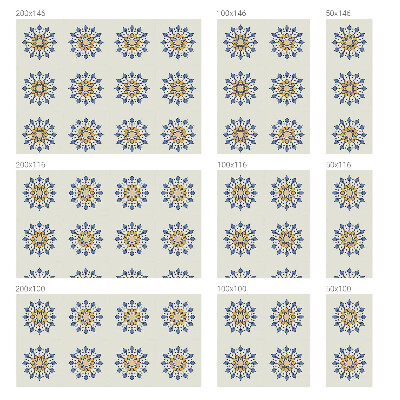 Samolepicí protisluneční fólie na okna Dekorativní mandala