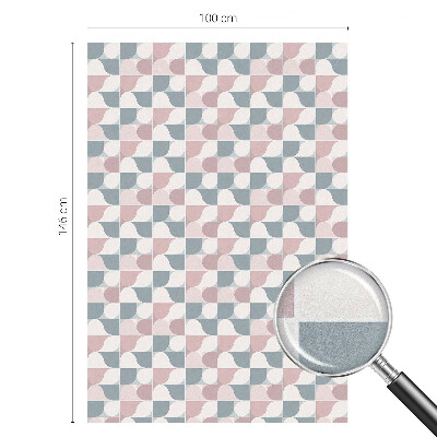 Samolepicí fólie na okna vitráž Pastelové vzory