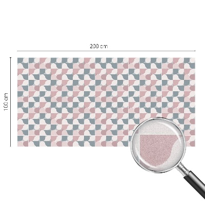 Samolepicí fólie na okna vitráž Pastelové vzory