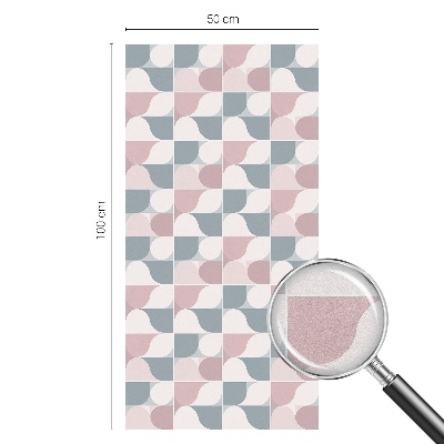 Samolepicí fólie na okna vitráž Pastelové vzory