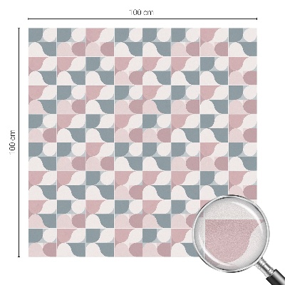 Samolepicí fólie na okna vitráž Pastelové vzory