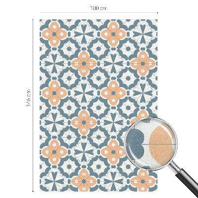 Zatmavovací fólie na okna Mozaikové květiny