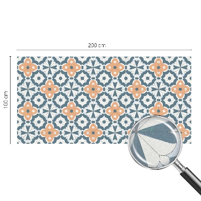 Zatmavovací fólie na okna Mozaikové květiny