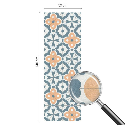 Zatmavovací fólie na okna Mozaikové květiny