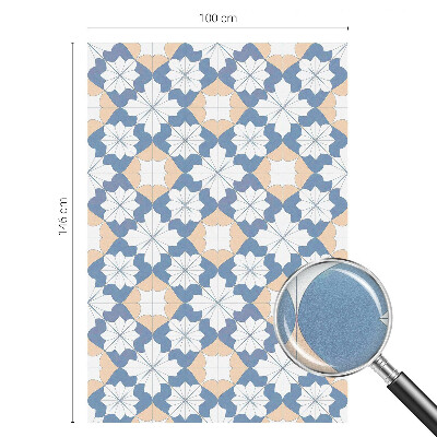 Samolepicí protisluneční fólie na okna Symetrické vzory